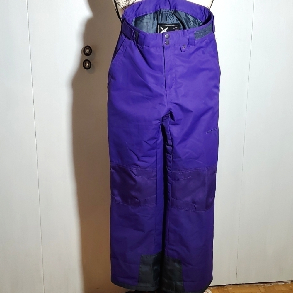 Arctix- Youth Deep purple Insulated adj. Waist snow pants ski Winter warm Sz.XL